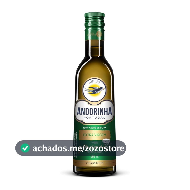 Azeite de Oliva Extra Virgem 500ml - Andorinha