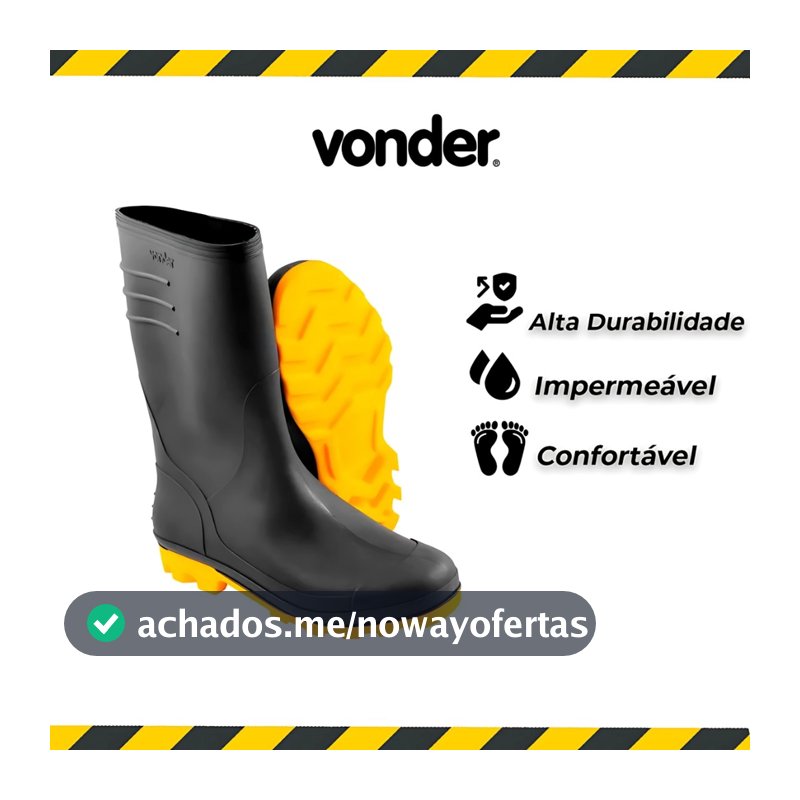 Bota PVC Chuva Motociclista Motoqueiro Impermeável Forrado