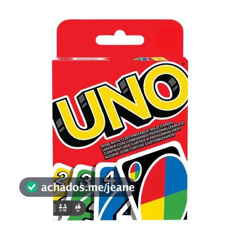UNO JOGO DE CARTAS UNO FAMÍLIA E AMIGOS COM 112 CARTAS