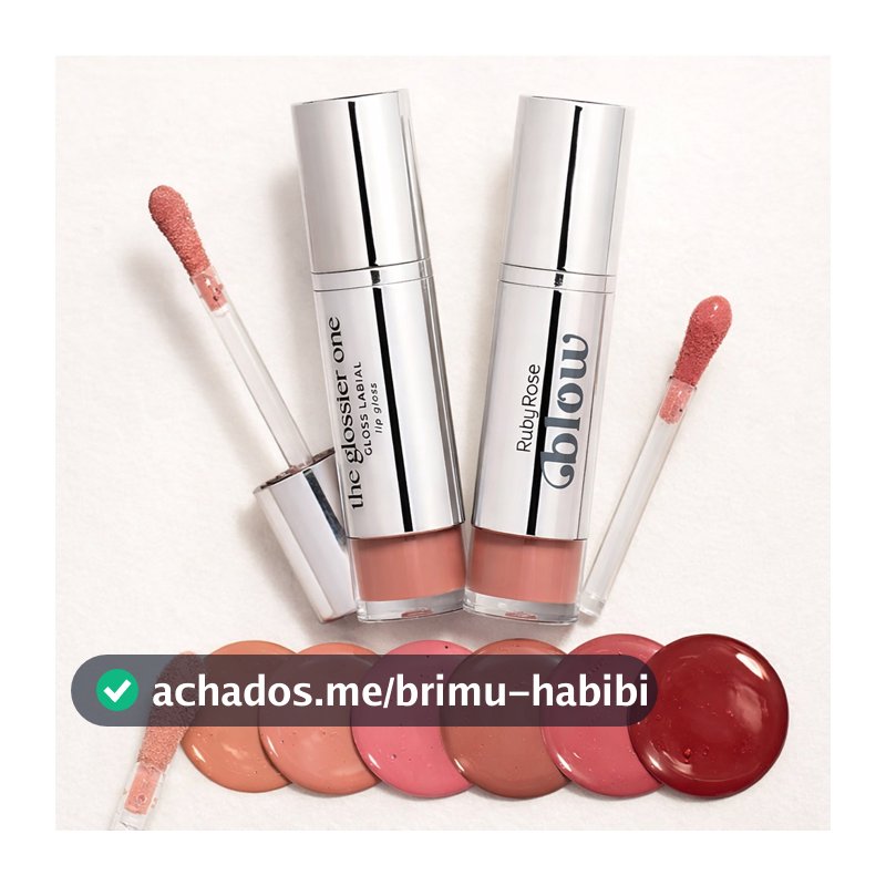 Gloss Labial The Glossier One Blow By Ruby Rose Brilho Labial Maquiagem Lábios