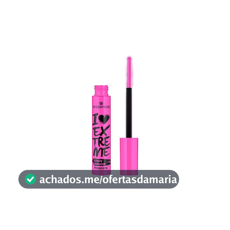 Essence I Love Extreme Crazy Volume Preto Máscara para Cílios de Volume 12ml