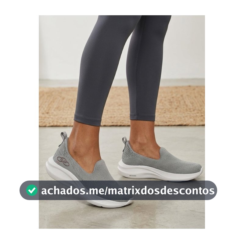 Tênis Feminino Olympikus Safira Casual Confortável Slip On
