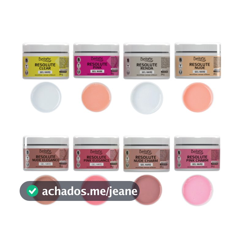 Gel Resolute para Unha 24g  - Beltrat