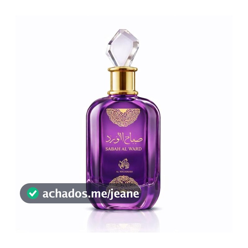 Sabah Al Ward Delilah - Al Wataniah Perfume Feminino Eau de Parfum 100ml Original