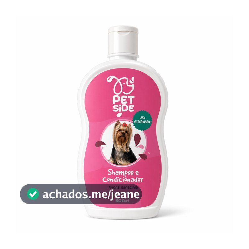 Shampoo & Condicionador para Yorkshire Banho Perfumado Premium Cachorro Pelo Longo Hidratação