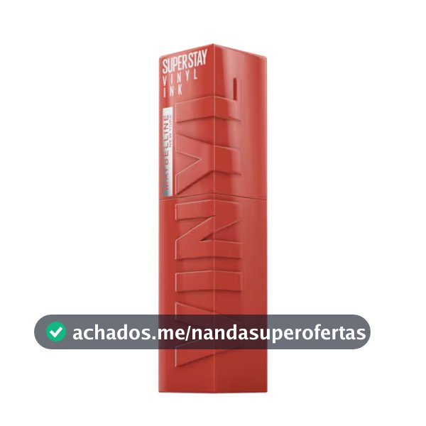 Batom Líquido Longa Duração Maybelline Super Stay Vinyl Ink
