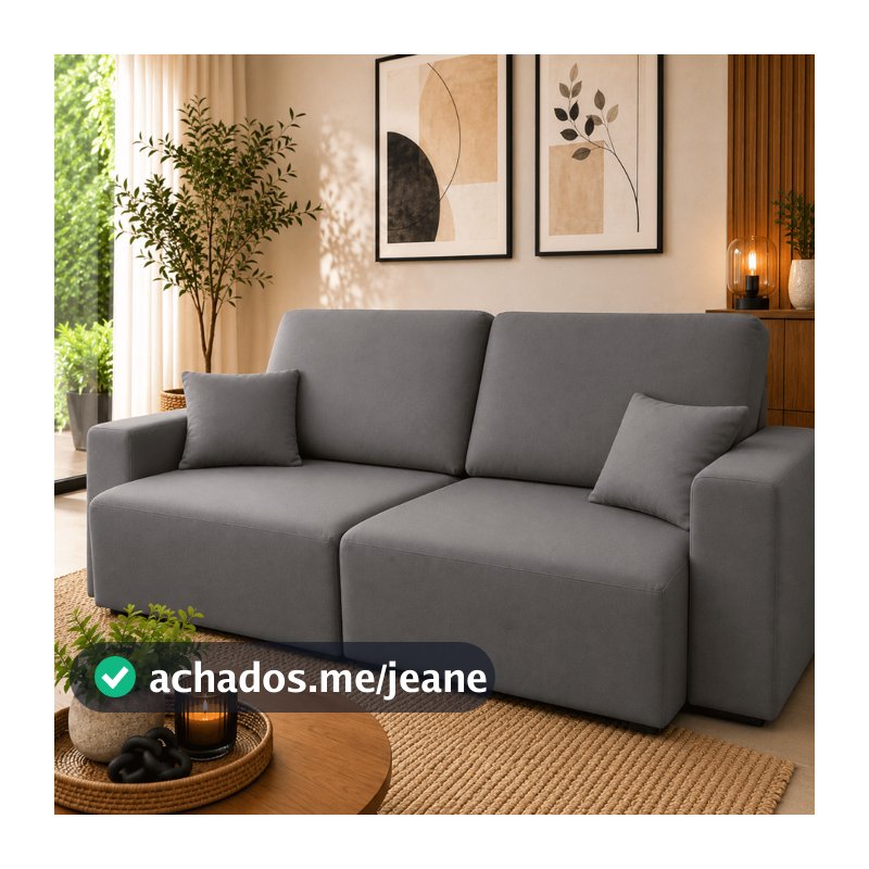 Capa de Sofá Retrátil Spandex + 2 Capas de Almofadas + Fixadores, Lisas , Pronta entrega (2 Lugares)