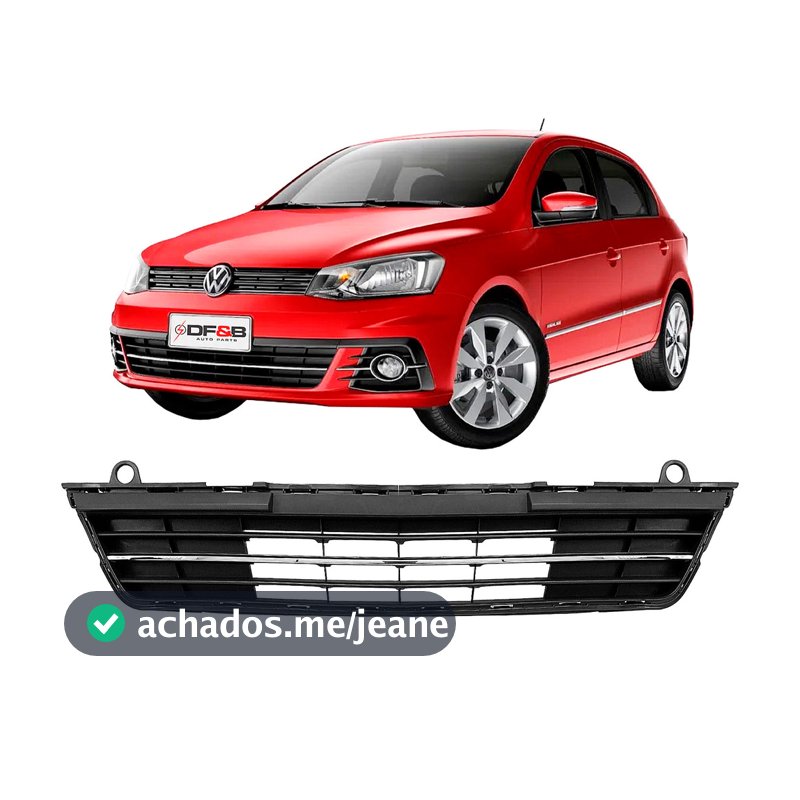 Grade Central Parachoque com friso Gol Voyage G7 16 17 18 19