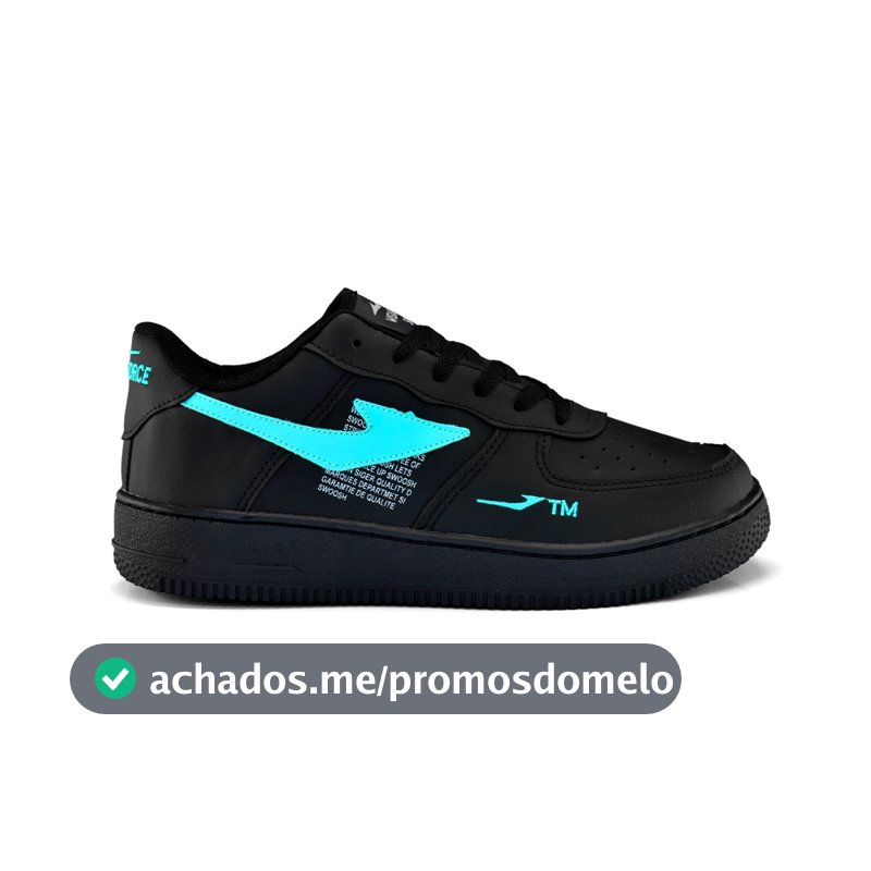Tenis Masculino Casual Unissex Branco 34 Ao 43 Macio Confortável Branco Preto Cinza
