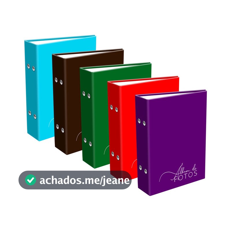 5 Albuns para 600 fotos 10x15 liso preto azul rosa e outras cores clássico lindo 120 modelos escolha