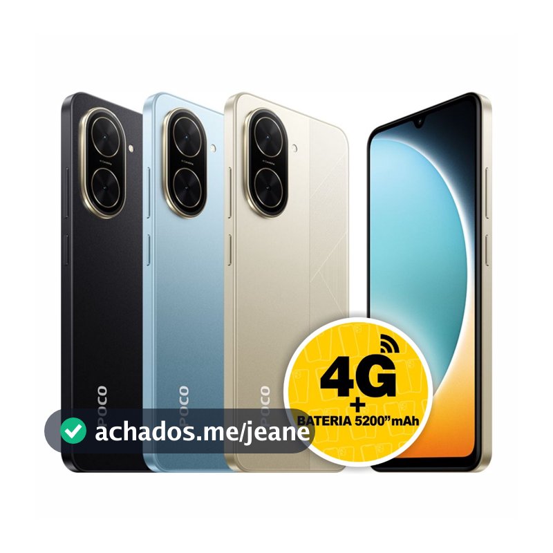 Celular Smartphone Xiaomi Poco C71 128GB / 64GB Dual Sim Global