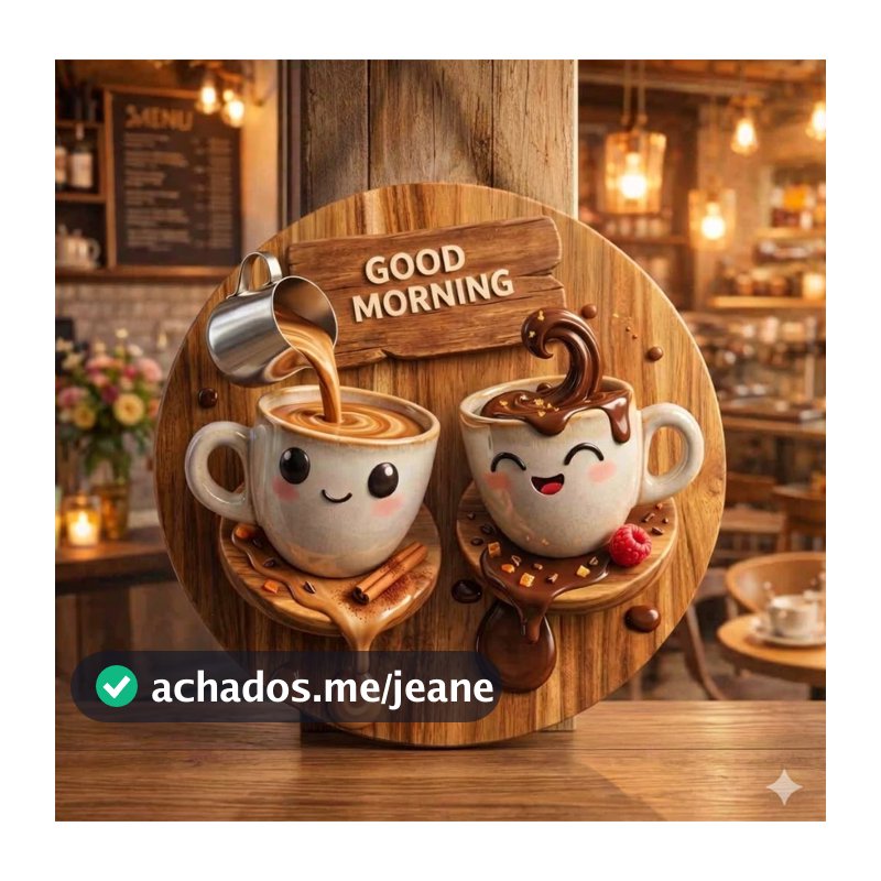 Quadro Decorativo Good Morning Café Feliz Decoração Cafeteria Cozinha