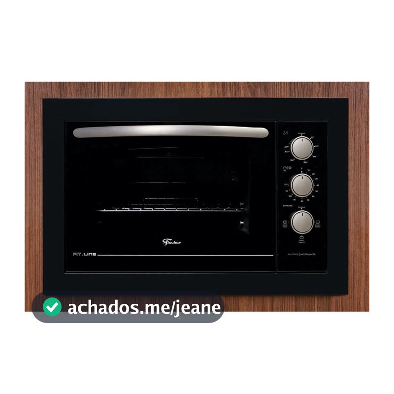 Forno Elétrico de Embutir Fischer 48 Litros, Fit Line, 34493
