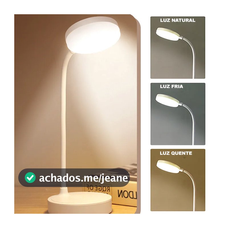 Luminária De Mesa Recarregáveis Led Com Proteção Os Olhos Usb Iluminaria Abajur Lâmpada De Mesa Para Quarto Dormitório
