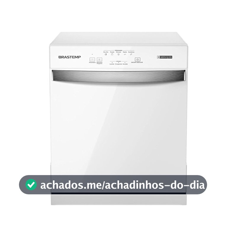 Lava Louças 8 Serviços Brastemp Branca - BLF08BB