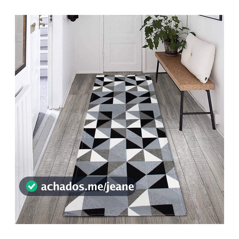 Tapete Passadeira Antiderrapante Cozinha/Corredor/Beira De Cama - 1,30 m x 42 cm