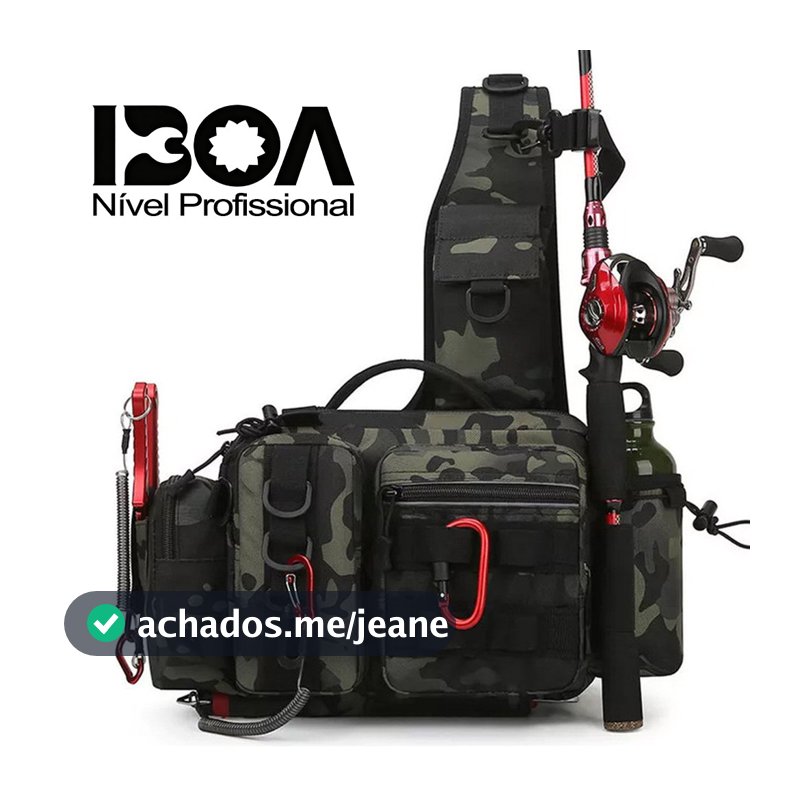 Pochete Bolsa Mochila Impermeável Para Pesca Crossbody Pronta Entrega alta qualidade