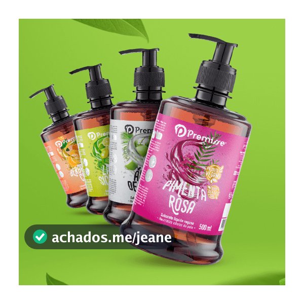 Sabonete Líquido Vegano 500ml - Premisse