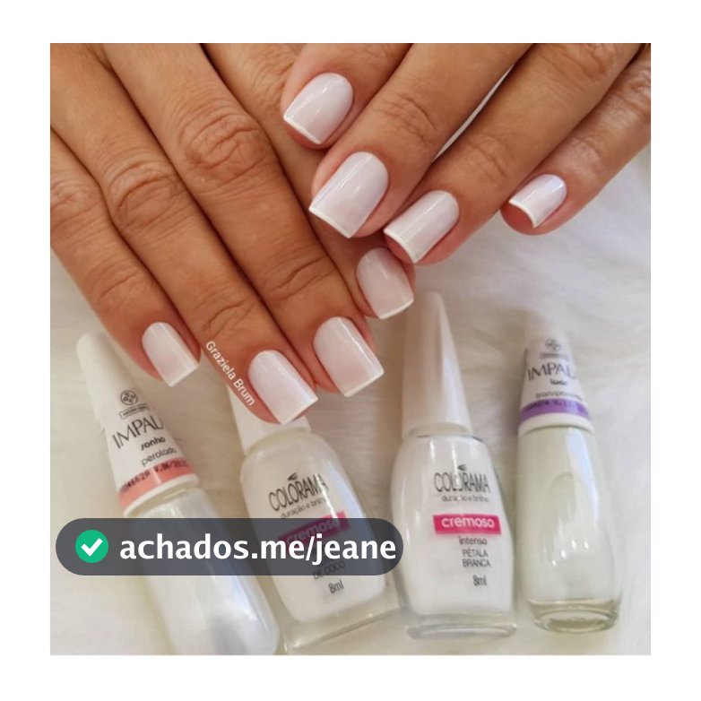 Kit Esmalte Francesinha 4 unid Impala e Colorama