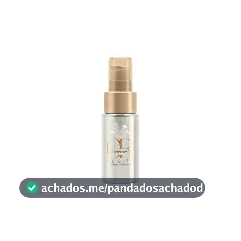 Óleo Capilar Oil Reflections Light 30ml - Wella
