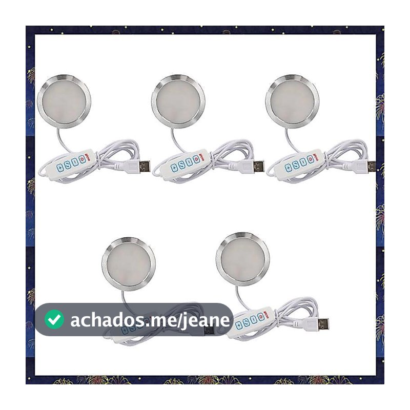 5 Pcs Kit De Lâmpada Led 5pcs Peças De Impressora 3D Hardware Modelo DIY Luz Branca/Fria/Quente De Sobressalentes Para M