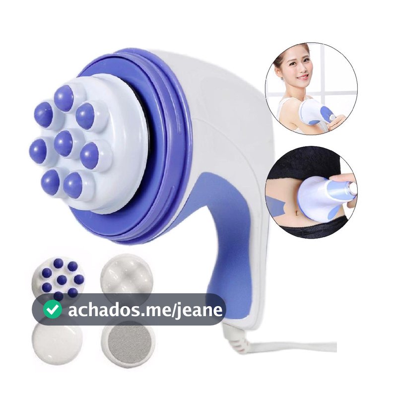 Massageador Elétrico Orbital Relax Redutor de Medidas e Esfoliante para os Pés  - MELHOR PREÇO