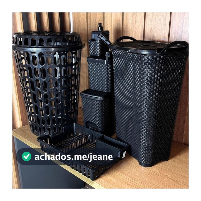 Monte Seu Conjunto Com Cesto Telado 60 Litros ( Organização Completa...
