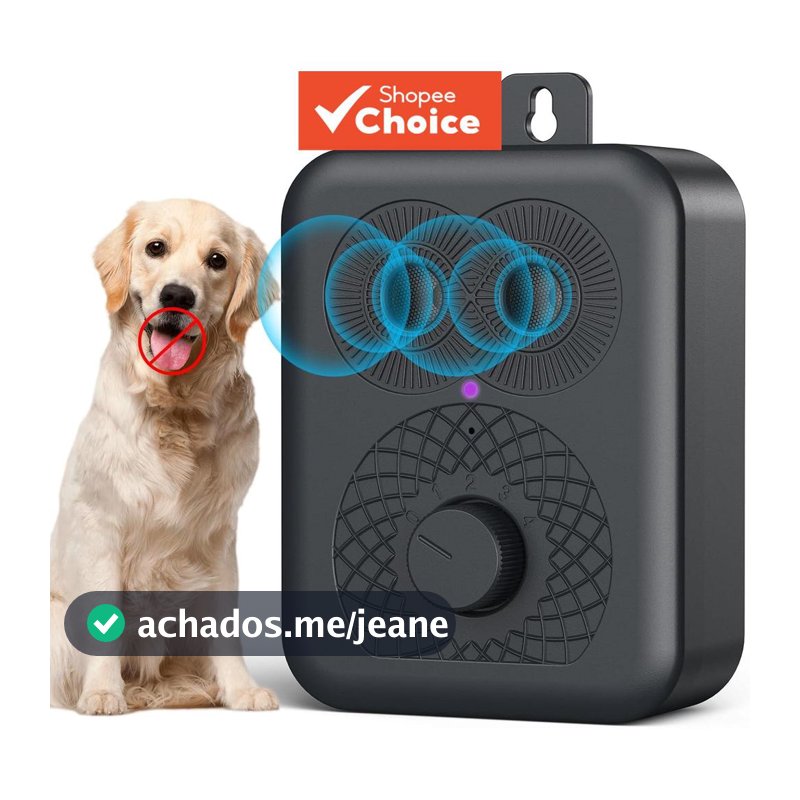 Dispositivo ultrassônico para latidos de cães sem treinamento, recarregável, multifuncional, anti-ruído, para