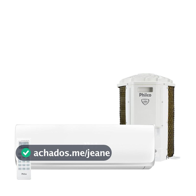 Ar Condicionado Split Philco Hi Wall 9.000 BTU/h Frio Monofásico Branco PAS9FT 220V