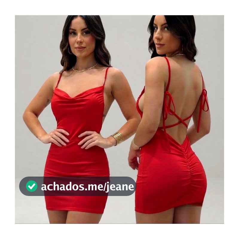 Vestido Empina Bumbum Curto Costa Nua Amarração Feminino