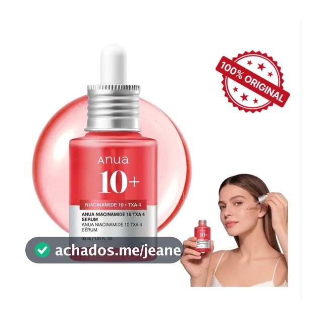 Sérum Facial Anua Niacinamide 10 + TXA 4 Clareador Uniformizador 30ml Original