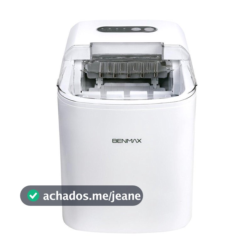 Máquina de Gelo Benmax BMGX15 Super Ice 15kg Cubo Branca