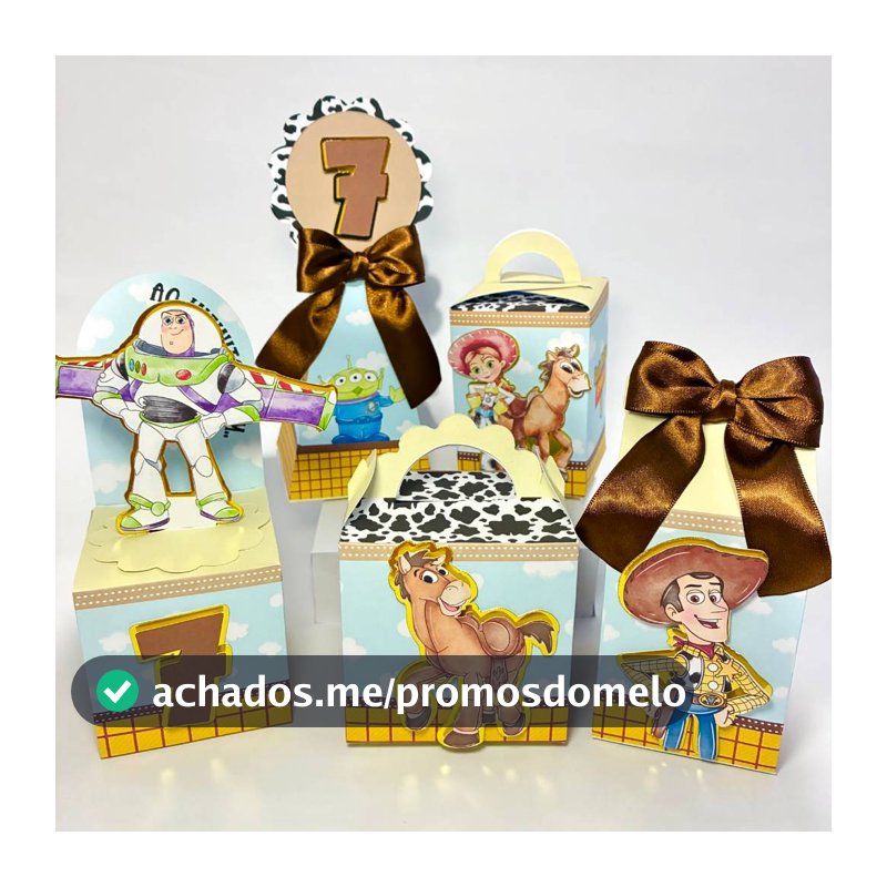 KIT PERSONALIZADO TOY STORY l PERSONALIZADOS DE FESTA l CAIXINHAS l LEMBRANCINHAS