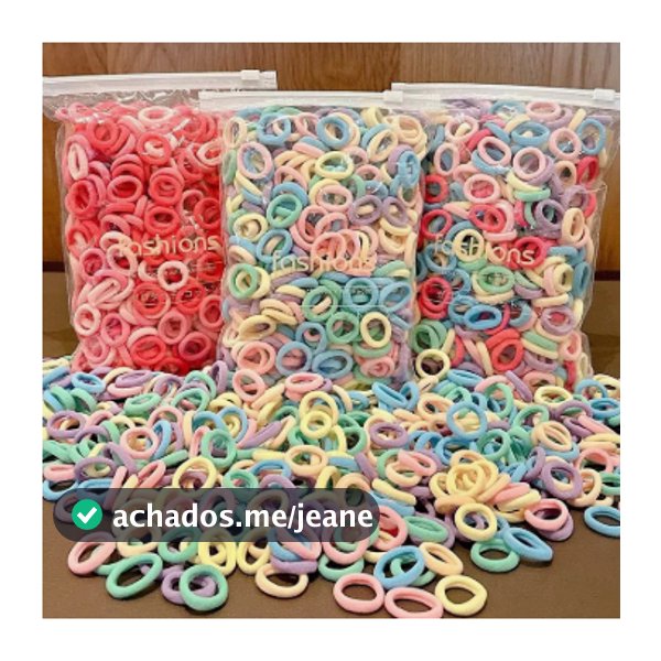 De 100-300pcs Faixas De Cabelo Para Crianças Em Nylon Colorido Scrunchie Hair Ties Rubber Band Kids Elástica Acessórios