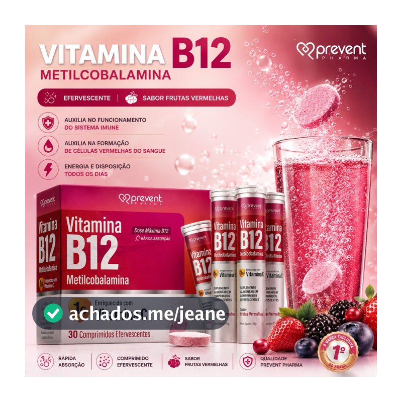 B12 Metilcobalamina + Vitamina C