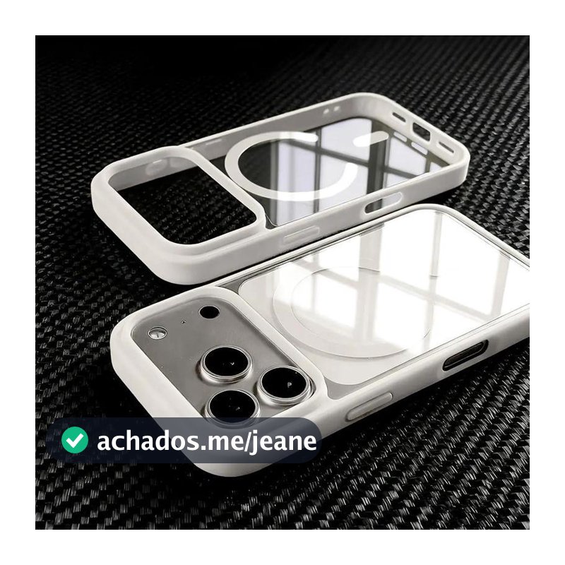 Capa por Indução Com Borda Colorida Compativel Com Modelos iPhone 11/12/13/14/15/16/17/18 de Alta Qualidade e Elegancia