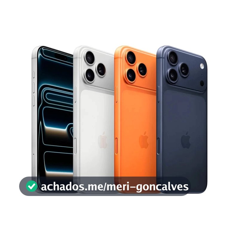 iPhone 17 Pro / 17 Pro Max 256GB • Novo Original NF Lacrado