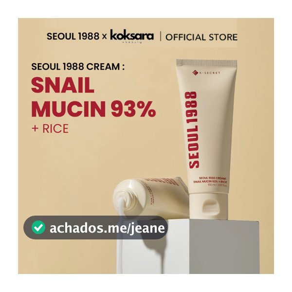 [OFFICIAL] SEOUL 1988 Snail Mucin 93% + Rice 100ml