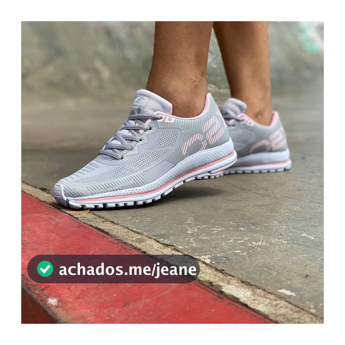 Tênis Feminino O2X Super Leve Impact Caminhada Corrida