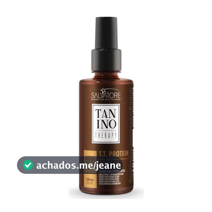Sérum Capilar Salvatore Original T.T Protein 120ml Antifrizz Proteção Térmica Brilho Profissional