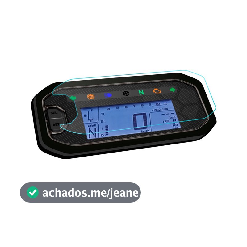 Película Protetora Protle Painel Nova Honda TITAN 160 CG 160 FAN 160 START 160 CARGO 160 2025 2026