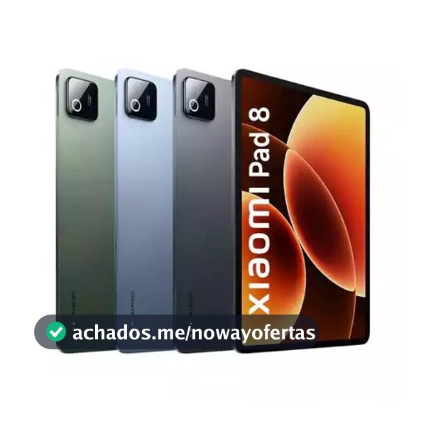 Novo Tablet Xiaomi Pad 8 WiFi 256GB 8GB RAM 9200mAh Versão Global Lacrado Original Pronta Entrega