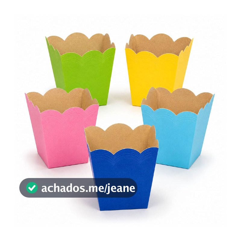 1030 Cachepot Decorativo de Papel Médio Diversas Cores Lisas