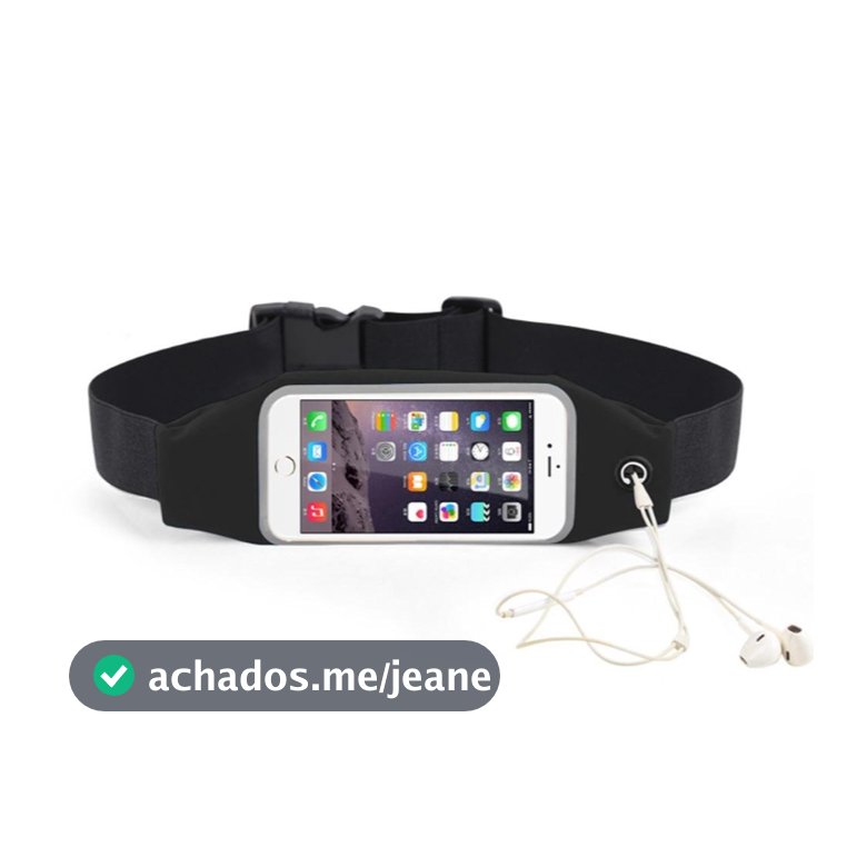 Porta Celular com Cinto para Corrida Tipo Pochete Celular Seguro na Corrida