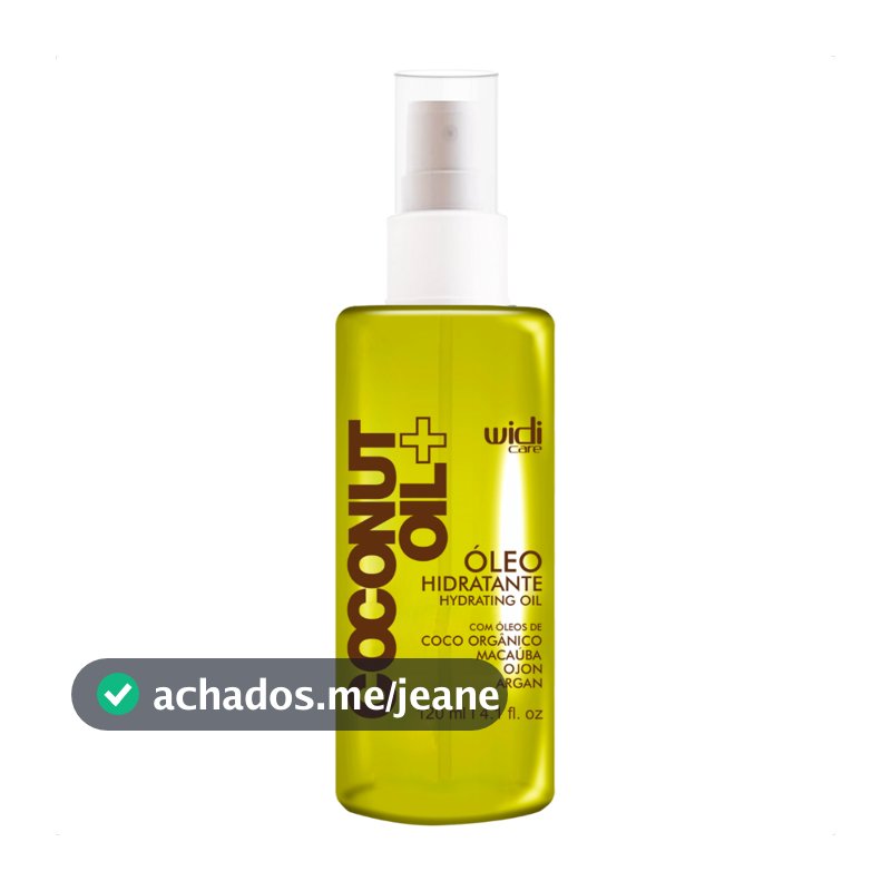 Óleo Hidratante Coconut Oil Widi Care 120ml