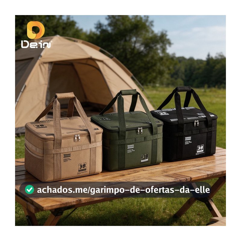 Bolsa de Camping 30L Grande Capacidade Organize todo seu equipamento com facilidade!
