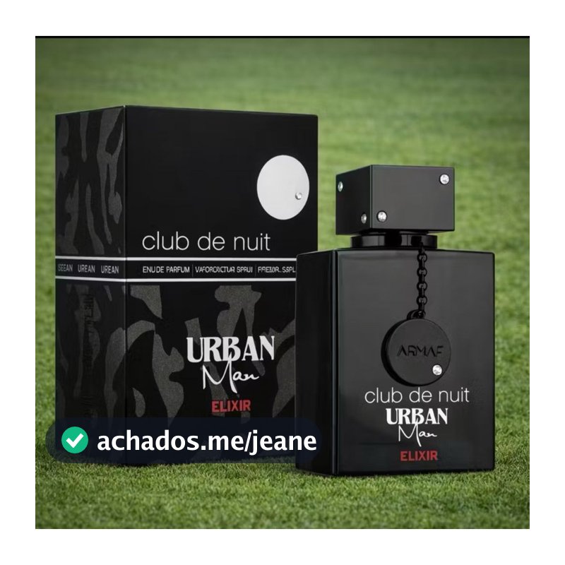 Perfume Club de Nuit Urban Man Elixir Eau de Parfum Armaf 105ml