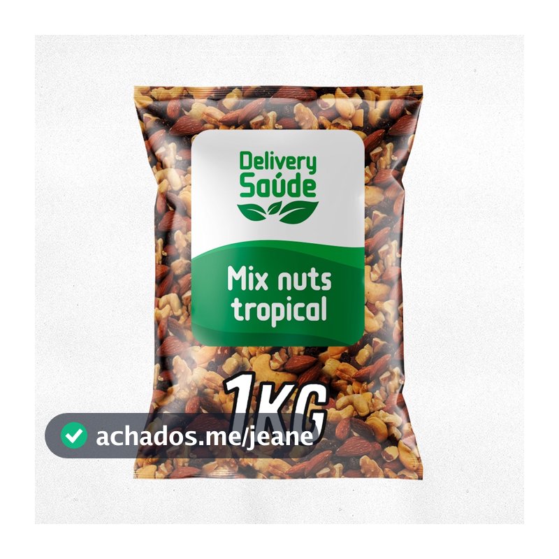 MIX PREMIUM NUTS Castanha de Caju/Castanha do Pará/Amêndoas/Nozes/Cranberry/Uva Passas/Amendoim 500g/1kg