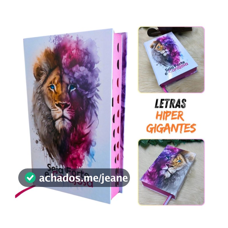 Bíblia Sagrada Feminina Letra Grande Com Harpa Revista Corrigida Ferreira Almeida