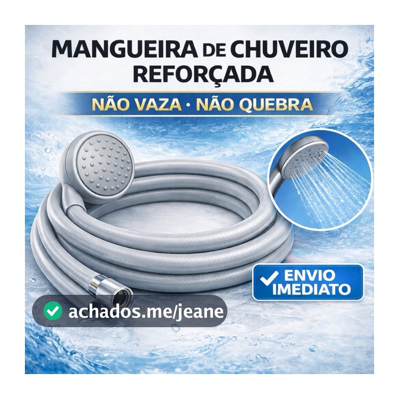Mangueira de Chuveirinho – Flexível – 2m / 3m / 4m / 5m
